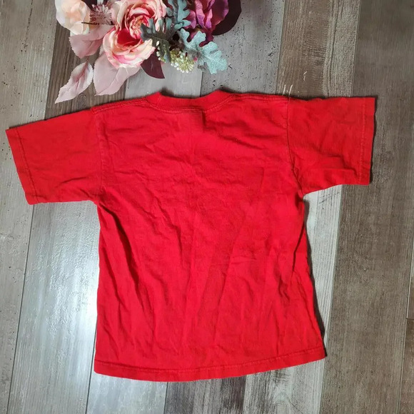 Fruit of the Loom Heavy Cotton Red ABCs of Texas Crewneck T-Shirt Boys Size 6/8 - Picture 11 of 11